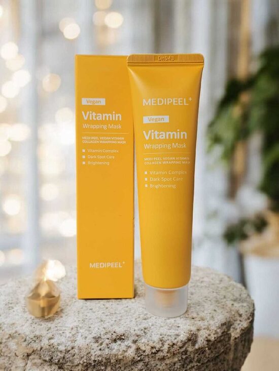 Medi-Peel Vitamin Wrapping Mask – vitamīniem bagāta izgaismojoša maska